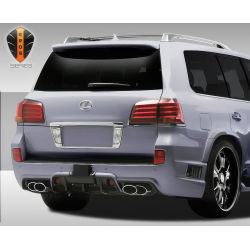 2008-2015 Lexus LX570 Eros Version 1 Rear Bumper - 1 Piece (S) image - 3