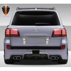 2008-2015 Lexus LX570 Eros Version 1 Rear Bumper - 1 Piece (S) image - 4