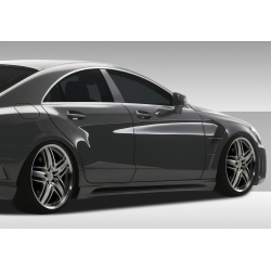 2012-2015 Mercedes CLS Class C218 W218 Eros Version 1 Side Skirts Rocker Panels - 2 Piece image - 1