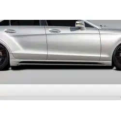 2012-2015 Mercedes CLS Class C218 W218 Eros Version 1 Side Skirts Rocker Panels - 2 Piece image - 3