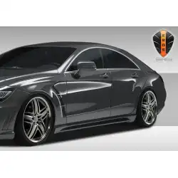 2012-2015 Mercedes CLS Eros Version 1 Side Skirts image - 7