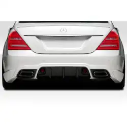 2010-2013 Mercedes S Class W221 Eros Version 2 Rear Bumper - 1 Piece image - 1