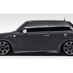 2007-2013 Mini Cooper Hatchback R56 2009-2015 Cooper convertible R57 2012-2015 Cooper Coupe / Roadster R58 R59 Duraflex DL-R Side Skirts Rocker Panels - 2 Piece image - 1