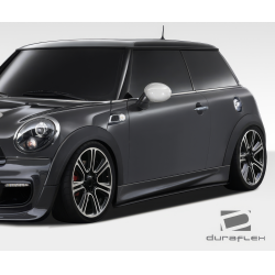 2007-2013 Mini Cooper Hatchback R56 2009-2015 Cooper convertible R57 2012-2015 Cooper Coupe / Roadster R58 R59 Duraflex DL-R Side Skirts Rocker Panels - 2 Piece image - 3