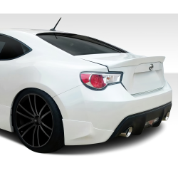 2013-2020 Scion FR-S Toyota 86 Subaru BRZ Duraflex X-5 Rear Add Ons Spat Bumper Extensions - 2 Piece image - 1