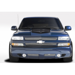 1999-2002 Chevrolet Silverado 2000-2006 Tahoe Suburban Duraflex ZL1 Look Hood - 1 Piece image - 1