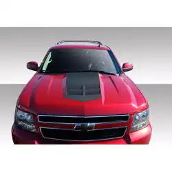 2007-2014 Chevrolet Tahoe Suburban Avalanche ZL1 Look Hood - 1 Piece image - 1