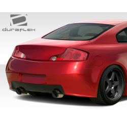 2003-2007 Infiniti G Coupe G35 Duraflex GT500 Wide Body Rear Bumper - 1 Piece image - 3