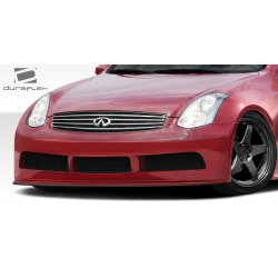 2003-2007 Infiniti G Coupe G35 Duraflex GT500 Wide Body Front Under Spoiler Air Dam Lip Splitter - 1 Piece image - 1