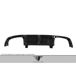 2008-2013 BMW M3 E90 4DR Carbon AF-1 Rear Diffuser ( CFP ) - 1 Piece image - 3
