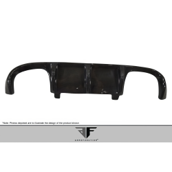 2008-2013 BMW M3 E90 4DR Carbon AF-1 Rear Diffuser ( CFP ) - 1 Piece image - 4