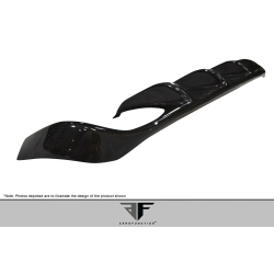 2008-2013 BMW M3 E90 4DR Carbon AF-1 Rear Diffuser ( CFP ) - 1 Piece image - 5