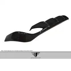 2008-2013 BMW M3 E90 4DR Carbon AF-1 Rear Diffuser ( CFP ) - 1 Piece image - 4