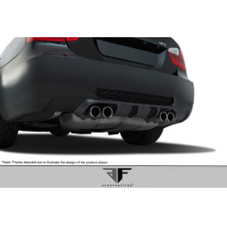 2008-2013 BMW M3 E90 4DR Carbon AF-1 Rear Diffuser ( CFP ) - 1 Piece image - 2