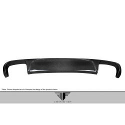 2005-2008 Porsche 911 Carrera 997 Carrera Carbon AF-1 Rear Diffuser ( CFP ) - 1 Piece image - 2