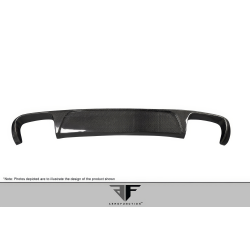 2005-2008 Porsche 911 Carrera 997 Carrera Carbon AF-1 Rear Diffuser ( CFP ) - 1 Piece image - 3