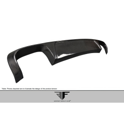 2005-2008 Porsche 911 Carrera 997 Carrera Carbon AF-1 Rear Diffuser ( CFP ) - 1 Piece image - 5