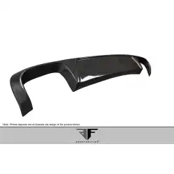 2005-2008 Porsche 911 Carrera 997 Carrera Carbon AF-1 Rear Diffuser ( CFP ) - 1 Piece image - 5