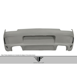 2005-2008 Porsche 911 Carrera 997 Carrera AF-1 Rear Bumper (will only fit c4/c4s) ( GFK ) - 1 Piece image - 3