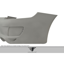 2005-2008 Porsche 911 Carrera 997 Carrera AF-1 Rear Bumper (will only fit c4/c4s) ( GFK ) - 1 Piece image - 5