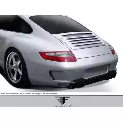 2005-2008 Porsche 911 Carrera 997 Carrera AF-1 Rear Bumper (will only fit c4/c4s) ( GFK ) - 1 Piece (S) image - 5