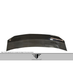 2006-2013 Lexus IS Series IS250 IS350 IS-F Carbon AF-1 Trunk Lid ( CFP ) - 1 Piece image - 5