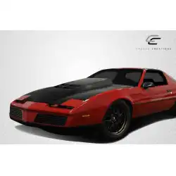 1982-1992 Pontiac Firebird ZL1 Look Carbon Fiber Hood image - 4