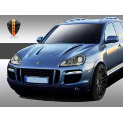 2003-2010 Porsche Cayenne Eros Version 2 Hood - 1 Piece image - 3