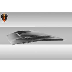 2003-2010 Porsche Cayenne Eros Version 2 Hood - 1 Piece image - 7