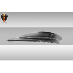 2003-2010 Porsche Cayenne Eros Version 2 Hood - 1 Piece image - 9
