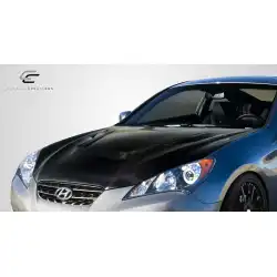 2010-2012 Hyundai Genesis Coupe 2DR Vader Hood - 1 Piece image - 1