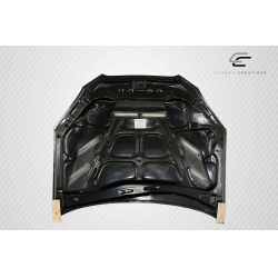 2010-2012 Hyundai Genesis Coupe 2DR Carbon Creations Vader Hood - 1 Piece image - 5