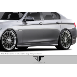 2011-2016 BMW 5 Series F10 4DR Urethane AF-3 Side Skirts ( PUR-RIM ) - 2 Piece (S) image - 2
