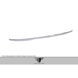2011-2013 BMW 5 Series F10 4DR AF-3 Trunk Spoiler (PU-RIM) - 1 Piece (S) image - 4