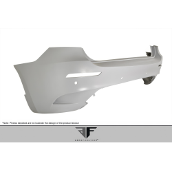 2008-2014 BMW X6 E71 E72 Urethane AF-4 Rear Bumper ( PUR-RIM ) - 1 Piece (S) image - 4