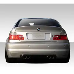 2000-2006 BMW 3 Series M3 E46 2DR CSL Look Rear Wing Trunk Lid Spoiler- 1 Piece image - 3