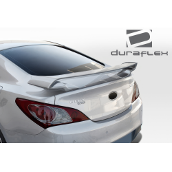 2010-2016 Hyundai Genesis Coupe 2DR Duraflex RS-1 Rear Wing Trunk Lid Spoiler - 1 Piece image - 3