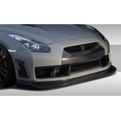 2009-2016 Nissan GT-R R35 Eros Version 4 Front Bumper - 1 Piece image - 1