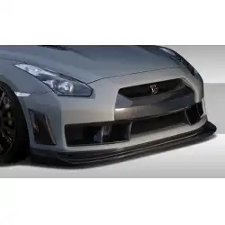2009-2016 Nissan GT-R R35 Eros Version 4 Front Bumper - 1 Piece image - 1