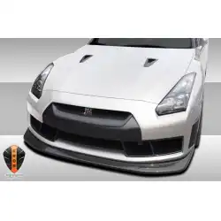 2009-2016 Nissan GT-R R35 Eros Version 4 Front Bumper - 1 Piece image - 6