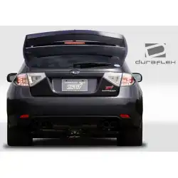 2008-2011 Subaru Impreza 5DR 2008-2014 Subaru WRX STI 5DR WRC Look Rear Wing Trunk Lid Spoiler - 1 Piece image - 7