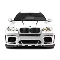 2008-2014 BMW X6 X6M E71 10-13 X5M E70 AF-5 Wide Body Front Bumper ( GFK ) - 1 Piece image - 1