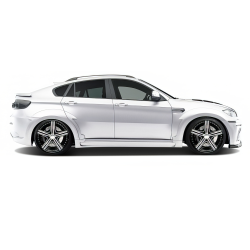 2008-2014 BMW X6 E71 E72 AF-5 Wide Body Side Skirts ( GFK ) - 2 Piece image - 1