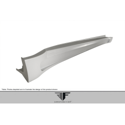 2008-2014 BMW X6 E71 E72 AF-5 Wide Body Side Skirts ( GFK ) - 2 Piece image - 4