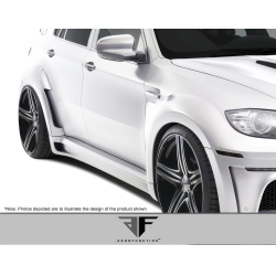 2008-2014 BMW X6 E71 E72 AF-5 Wide Body Side Skirts ( GFK ) - 2 Piece image - 2