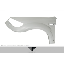 2008-2014 BMW X6 X6M E71 AF-5 Wide Body Front Fenders ( GFK ) - 4 Piece image - 3