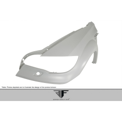 2008-2014 BMW X6 X6M E71 AF-5 Wide Body Front Fenders ( GFK ) - 4 Piece image - 4