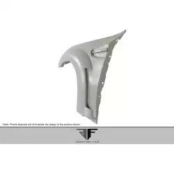 2008-2014 BMW X6 X6M E71 AF-5 Wide Body Front Fenders ( GFK ) - 4 Piece image - 4