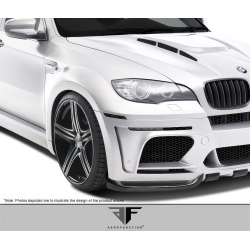 2008-2014 BMW X6 X6M E71 AF-5 Wide Body Front Fenders ( GFK ) - 4 Piece image - 2