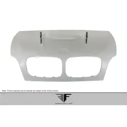 2008-2014 BMW X6 X6M E71 2007-2013 BMW X5 E70 AF-5 Hood ( GFK ) - 1 Piece image - 2